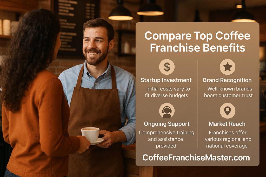 Compare Top Coffee Franchise Benefits