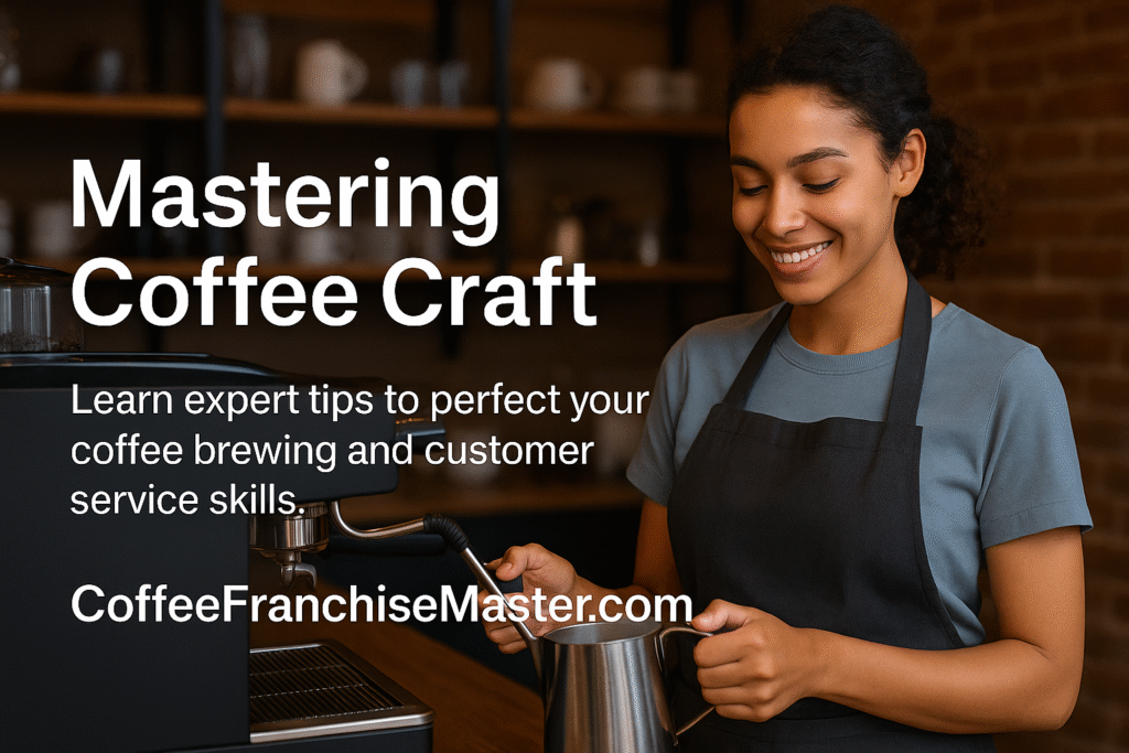 Mastering Coffee Craft
Learn expert tips to perfect your coffee brewing and customer service skills.