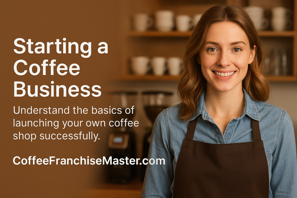 Coffee franchise master - Starting a Coffee Business